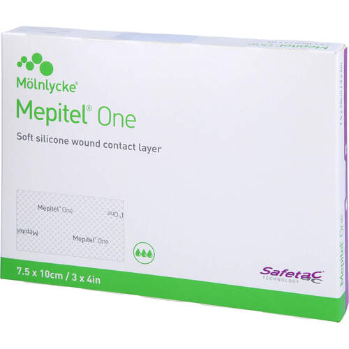 MEPITEL One Silikon Netzverband 7.5x10 cm, 10 Stk., MFG Handel GmbH