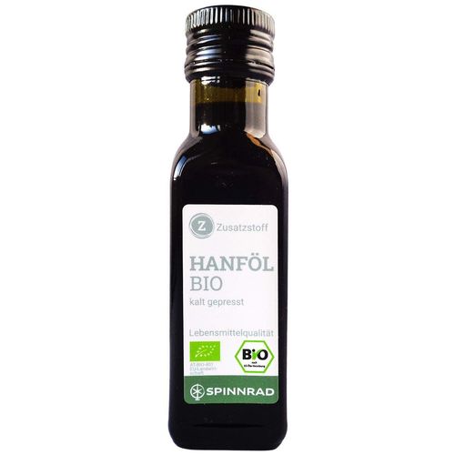 Hanf&ouml;l Bio kalt gepresst, 100 ml, Spinnrad GmbH