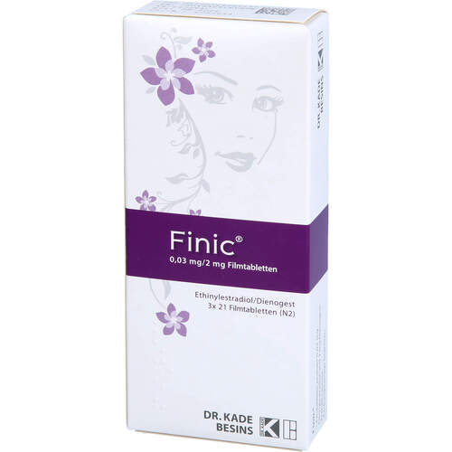 FINIC 0.03mg/2mg Filmtabletten, 63 Stk., Besins Healthcare Germany GmbH