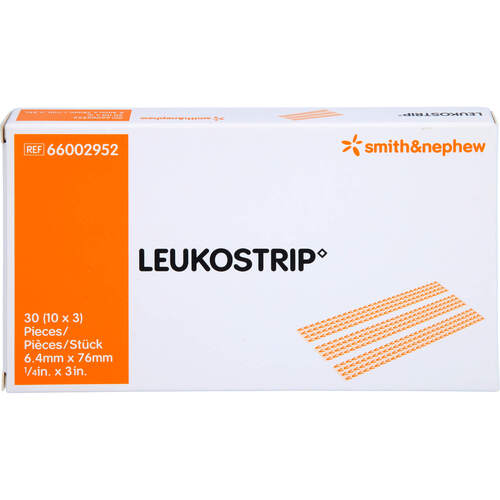 LEUKOSTRIP Wundnahtstreifen 6.4x76 mm, 10X3 ST, Avitamed GmbH