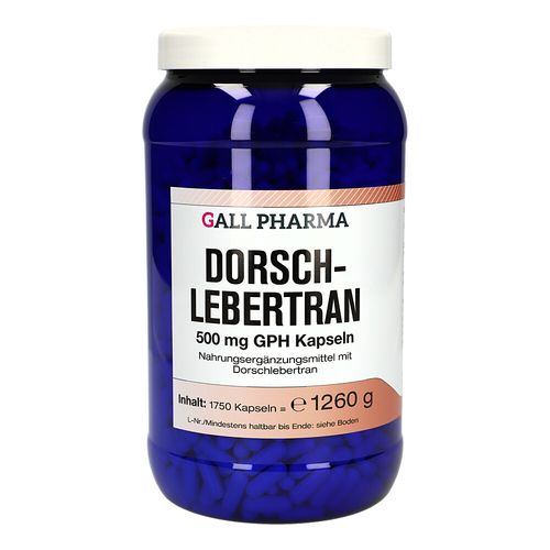 DORSCHLEBERTRAN 500MG GPH KAPSELN, 1750 Stk., Hecht-Pharma GmbH