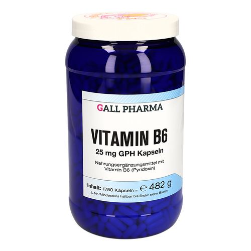 VITAMIN B6 25MG GPH KAPSELN, 1750 Stk., Hecht-Pharma GmbH