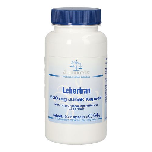 LEBERTRAN 500MG JUNEK KAPSELN, 90 Stk., Bios Medical Services