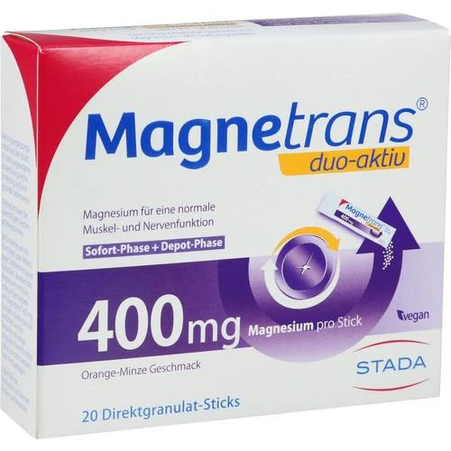 Magnetrans duo-aktiv 400mg, 20 Stk., STADA Consumer Health Deutschland GmbH