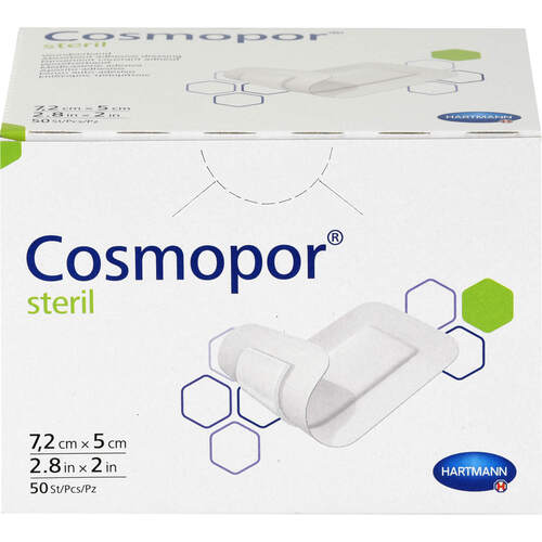 COSMOPOR STERIL 5X7.2CM, 50 Stk., ApoHomeCare GmbH
