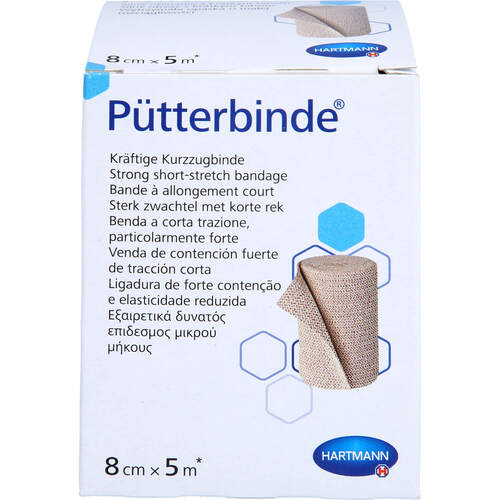 PUETTER BINDE 8CMX5M, 1 Stk., ApoHomeCare GmbH