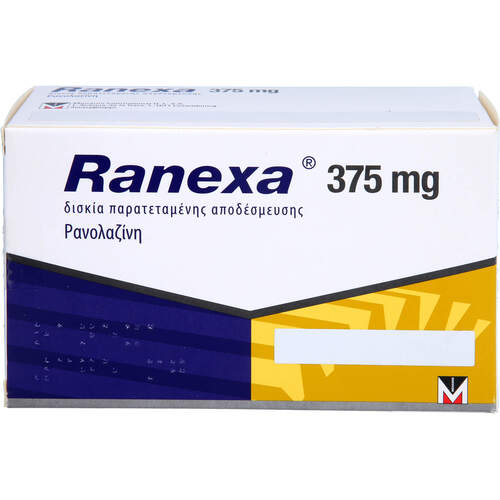 Ranexa 375 mg Retardtabletten, 100 ST, kohlpharma GmbH