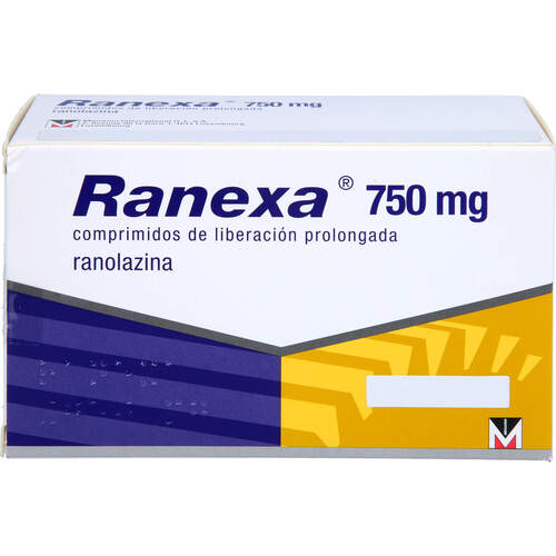 Ranexa 750 mg Retardtabletten, 100 Stk., kohlpharma GmbH