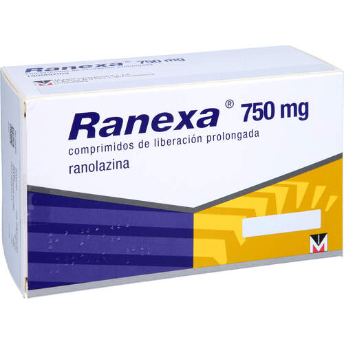 Ranexa 750 mg Retardtabletten, 100 Stk., kohlpharma GmbH