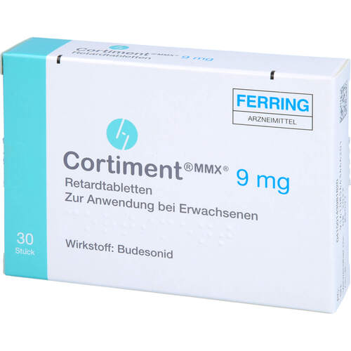 Cortiment MMX 9 mg Retardtabletten, 30 ST, Ferring Arzneimittel GmbH