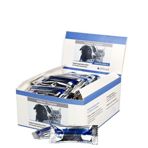FELIGUM Trojaner Erg.-Futterm.f.Katzen u.Hunde, 30x10 g, alfavet Tierarzneimittel GmbH