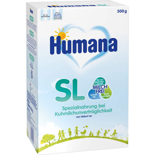 Humana SL MILCHFREIE SPEZIALNAHRUNG 2019, 500 g, Humana Vertriebs GmbH