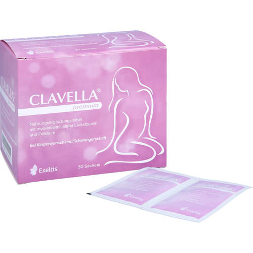 CLAVELLA premium, 30x2,1 g, Exeltis Germany GmbH