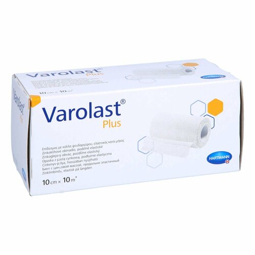 VAROLAST Plus Zinkleimbinde 10 cmx10 m, 1 ST, 1001 Artikel Medical GmbH