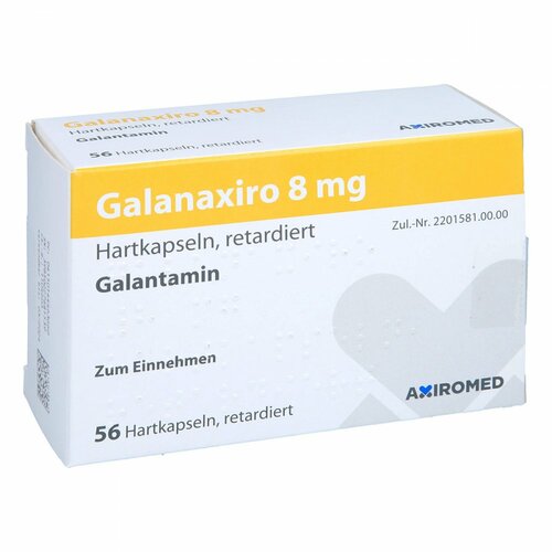 Galanaxiro 8 mg Hartkapseln retardiert, 56 Stk., Medical Valley Invest AB