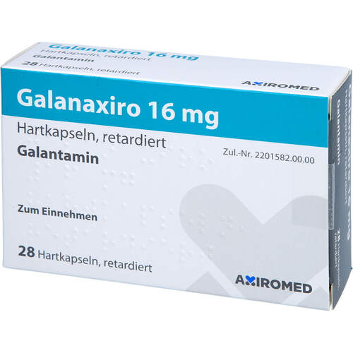 Galanaxiro 16 mg Hartkapseln retardiert, 28 Stk., Medical Valley Invest AB