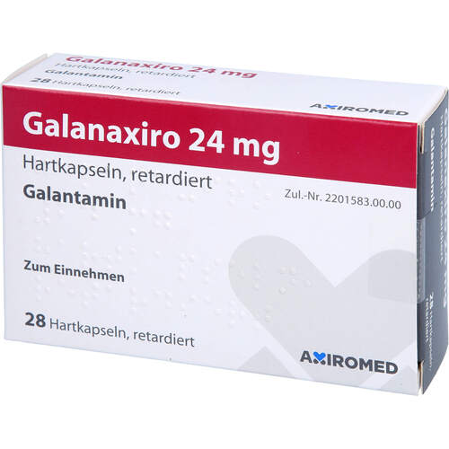Galanaxiro 24 mg Hartkapseln retardiert, 28 Stk., Medical Valley Invest AB