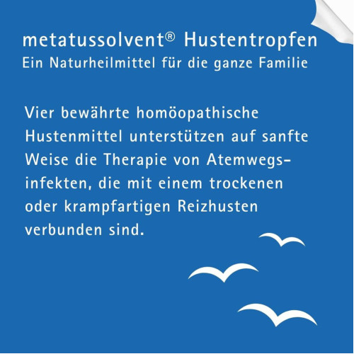 metatussolvent Hustentropfen, 50 ml, Meta Fackler Arzneimittel GmbH