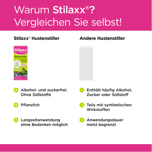Stilaxx Hustenstiller Isl&auml;ndisch Moos Erwachsene, 200 ml, Medice Arzneimittel P&uuml;tter GmbH & Co. KG
