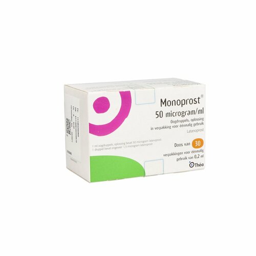 Monoprost 50 Mikrogramm/ml Augentr.in Einzeldosen, 30x0,2 ml, Fd Pharma GmbH