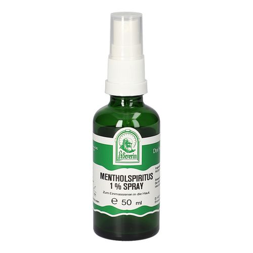 MENTHOLSPIRITUS 1% SPRAY, 50 ml, Hecht-Pharma GmbH MENTHOLSPIRITUS 1% SPRAY, 50 ml, Hecht-Pharma GmbH