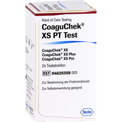 COAGUCHEK XS PT Test PST, 1x24 Stk., Medi-Spezial GmbH