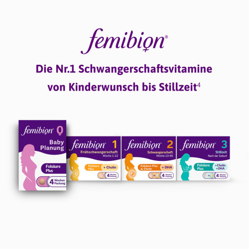 Femibion 0 Babyplanung, 28 Stk., WICK Pharma - Zweigniederlassung der Procter & Gamble GmbH