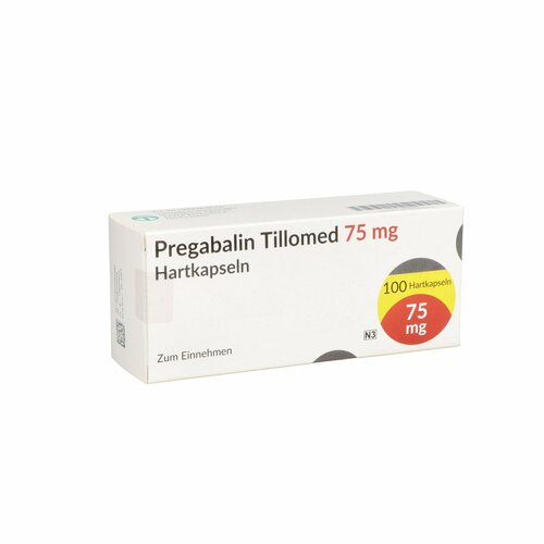 Pregabalin Tillomed 75 mg Hartkapseln, 100 Stk., Tillomed Pharma GmbH