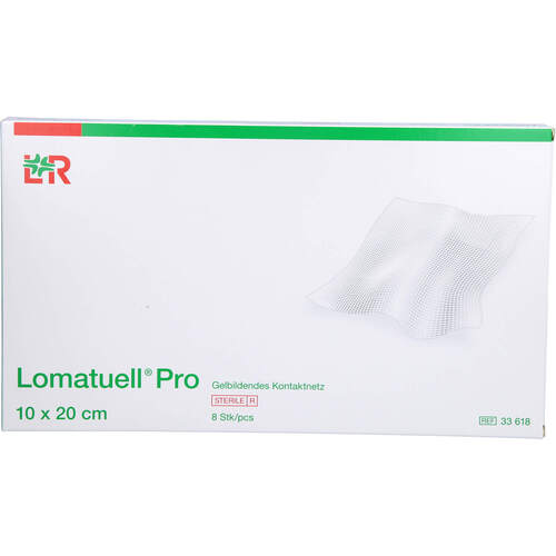 LOMATUELL Pro 10x20 cm steril, 8 ST, B2b Medical GmbH