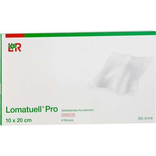 LOMATUELL Pro 10x20 cm steril, 8 ST, B2b Medical GmbH