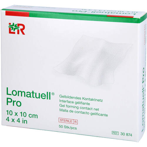 LOMATUELL Pro 10x10 cm steril, 50 ST, B2b Medical GmbH