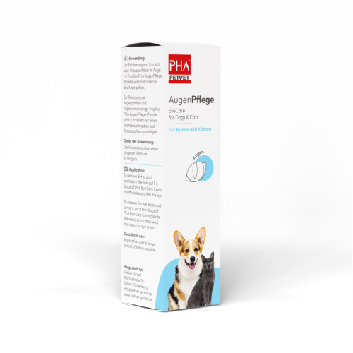 PHA Augenpflege für Hunde und Katzen, 20 ml, PetVet GmbH