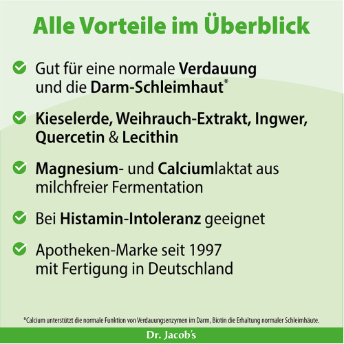 Dr. Jacob's DarmHIT Kieselerde Weihrauch Quercetin Kurkuma, 210 g, Dr. Jacob's Medical GmbH
