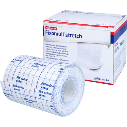 FIXOMULL stretch 10 cmx10 m, 1 ST,  1A+A+A Wundprodukte GmbH 