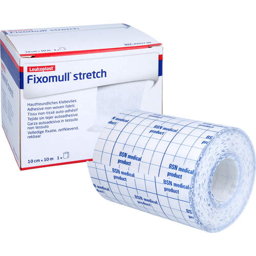 FIXOMULL stretch 10 cmx10 m, 1 Stk., 1A+A+A Wundprodukte GmbH