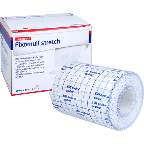 FIXOMULL stretch 10 cmx10 m, 1 ST,  1A+A+A Wundprodukte GmbH 