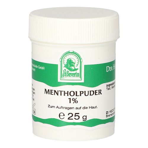 MENTHOLPUDER 1%, 25 g, Hecht-Pharma GmbH
