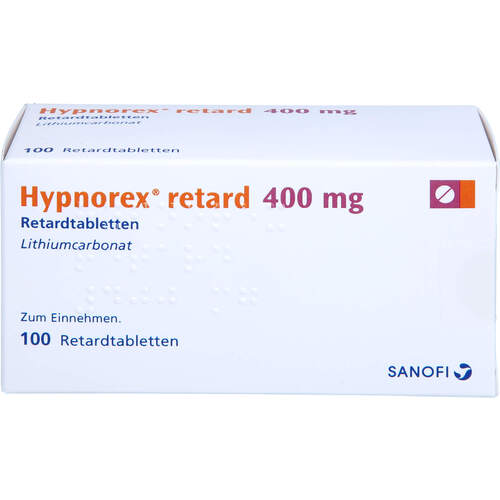 HYPNOREX retard 400 mg Reatrdtabletten, 100 Stk., Orifarm GmbH