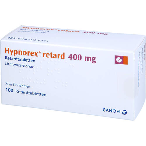 HYPNOREX retard 400 mg Reatrdtabletten, 100 Stk., Orifarm GmbH