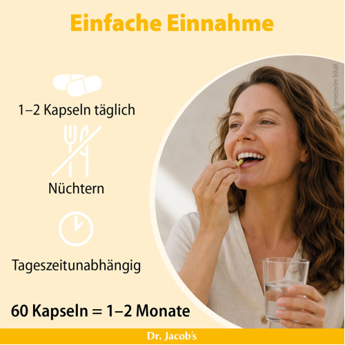 Dr. Jacob's Quercetin-Phospholipid Papain Bromelain Zink, 60 Stk., Dr. Jacob's Medical GmbH