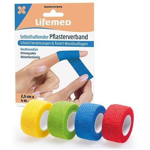 Pflasterverband Selbsthaftend, 1 Stk., Lifemed GmbH
