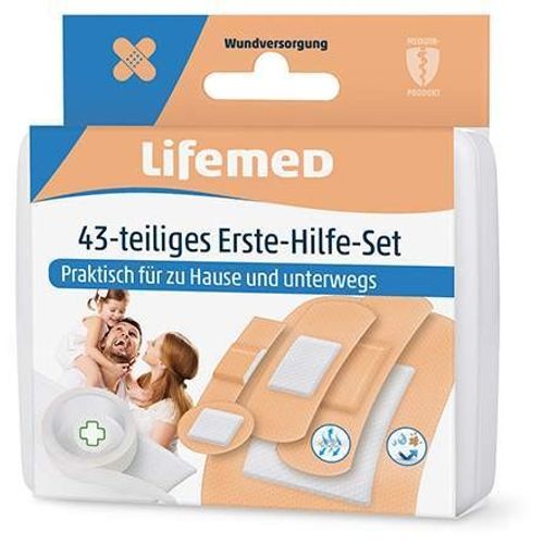Erste-Hilfe-Set 43-teilig, 43 Stk., Lifemed GmbH