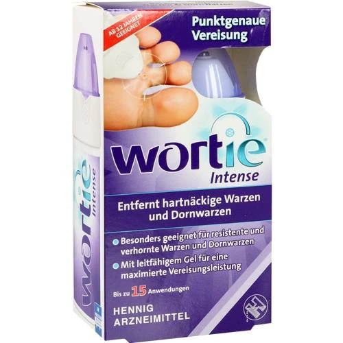 Wortie Intense Warzen und Dornwarzen Spray + Gel, 50 ml, Hennig Arzneimittel GmbH & Co. KG