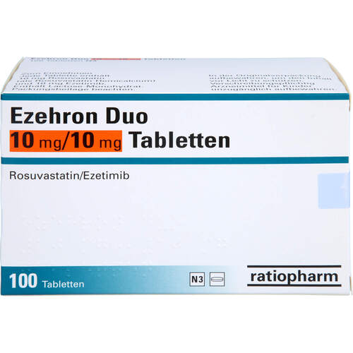 Ezehron Duo 10mg/10mg Tabletten, 100 Stk., ratiopharm GmbH
