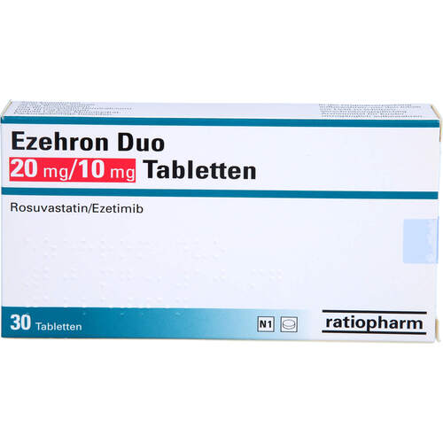 Ezehron Duo 20mg/10mg Tabletten, 30 Stk., ratiopharm GmbH