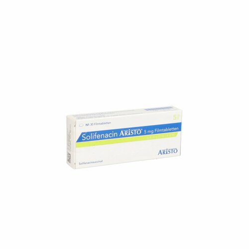 Solifenacin Aristo 5 mg Filmtabletten, 30 Stk., Aristo Pharma GmbH