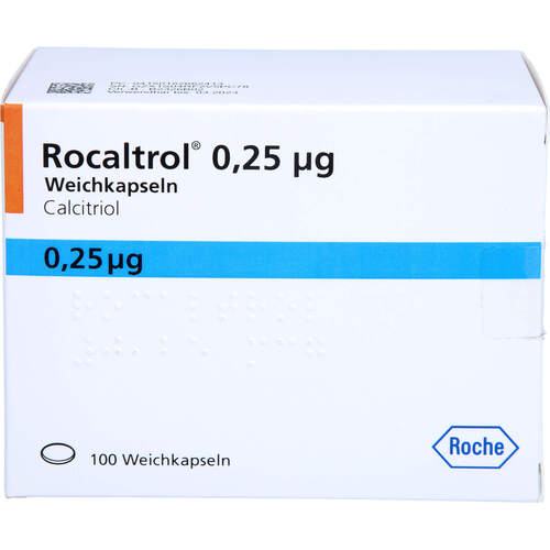 Rocaltrol 0.25 myg Weichkapseln, 100 Stk., 1 0 1 Carefarm GmbH
