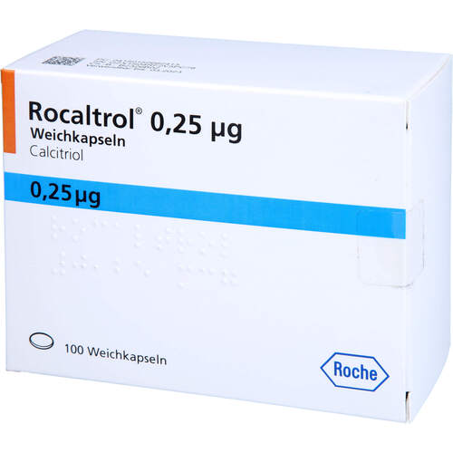 Rocaltrol 0.25 myg Weichkapseln, 100 Stk., 1 0 1 Carefarm GmbH