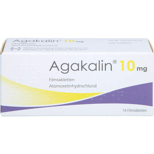 Agakalin 10 mg Filmtabletten, 14 ST, Medice Arzneimittel Pütter GmbH & Co. KG