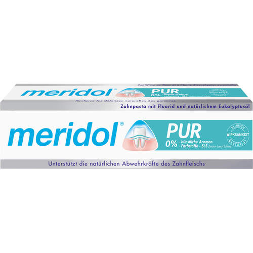 MERIDOL Pur Zahnpasta, 75 ml, CP GABA GmbH MERIDOL Pur Zahnpasta, 75 ml, CP GABA GmbH